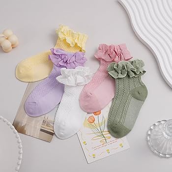 Amazon.com: ObkuJehc Baby Girl Socks 6-12 Months Toddler